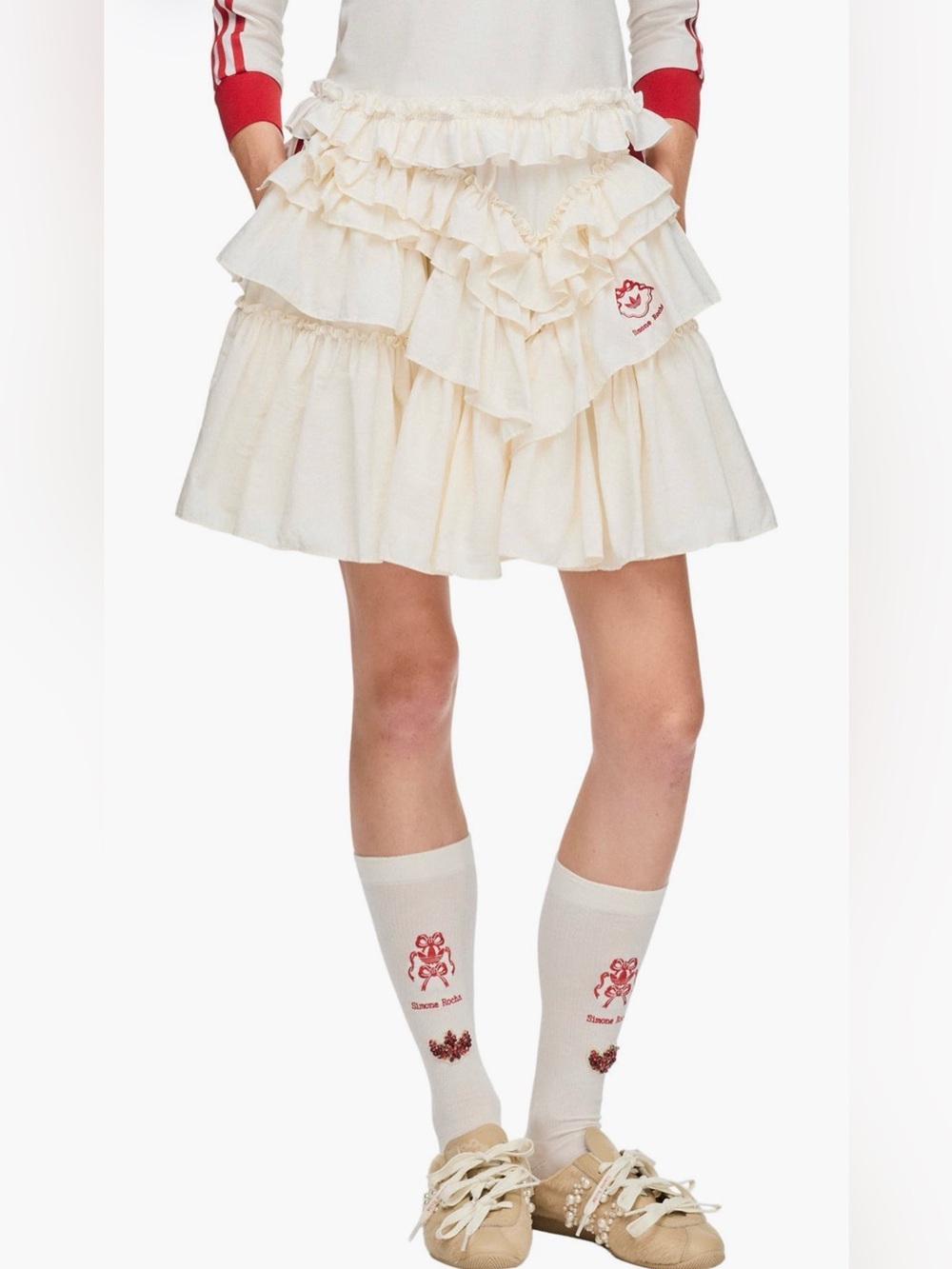 adidas Originals × Simone Rocha Frill Skirt